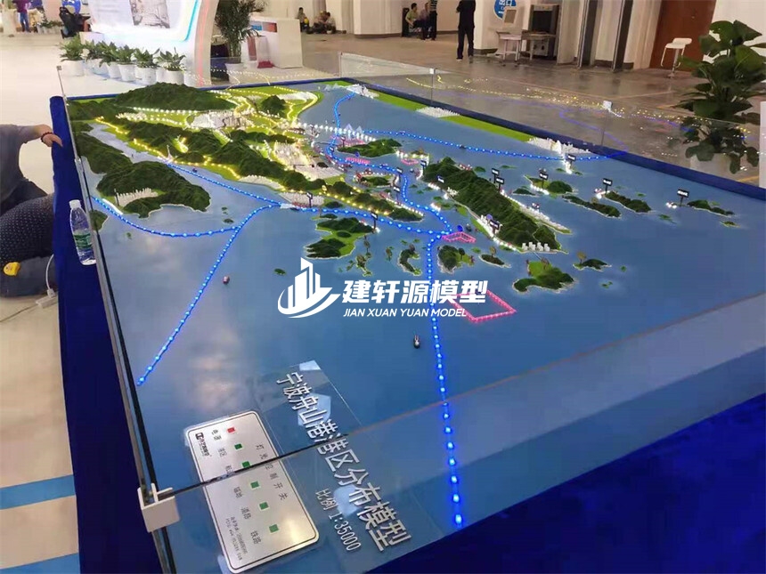 振兴地形地貌模型