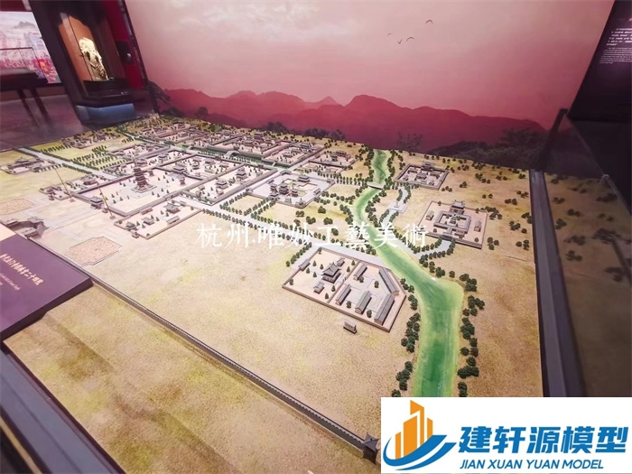 振兴微缩模型法门寺
