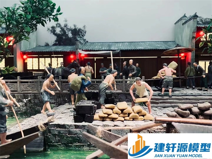 振兴博物馆江南水乡模型