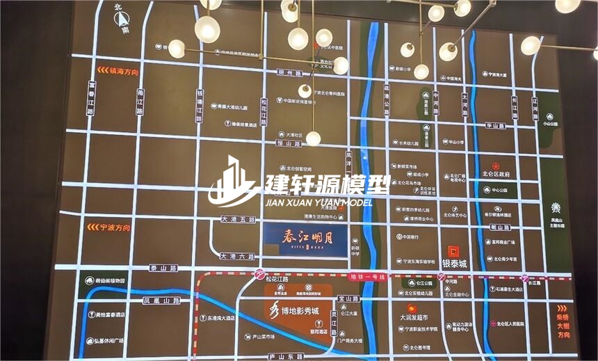 振兴房产壁挂模型